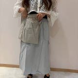 トレンド感満載なカーゴスカート  両サイドにオシャレなフラップポケット♪ | LETee | 詳細画像24 