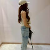 クロシェ風ノースリーブトップス/フリンジ | LETee | 詳細画像8 