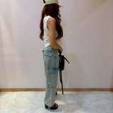 クロシェ風ノースリーブトップス/フリンジ | LETee | 詳細画像5 