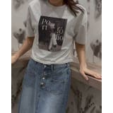 GREY | ボックスプリントTシャツ/転写プリント | LETee