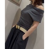 BLACK | ドレープトップスホルターネックインナー付き/アンサンブル/ドルマンスリーブ | LETee