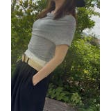 ドレープトップスホルターネックインナー付き/アンサンブル/ドルマンスリーブ | LETee | 詳細画像2