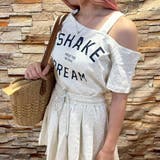 SHAKE DREAMプリントトップス&プリーツミニスカート | LETee | 詳細画像2