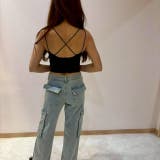 レースキャミソール/花柄レース | LETee | 詳細画像9