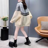 ニットドッキング デニムシャツジャケット/身頃ニット | LETee | 詳細画像9 