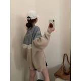 ニットドッキング デニムシャツジャケット/身頃ニット | LETee | 詳細画像17 