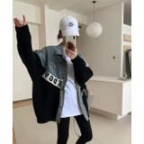 ニットドッキング デニムシャツジャケット/身頃ニット | LETee | 詳細画像21 