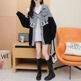 ニットドッキング デニムシャツジャケット/身頃ニット | LETee | 詳細画像24 