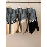 ニットドッキング デニムシャツジャケット/身頃ニット | LETee | 詳細画像25 