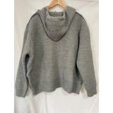 デニムドッキング ニットパーカー/ZIPUP | LETee | 詳細画像14 