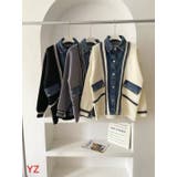 ニットドッキング デニムシャツジャケット/身頃ニット | LETee | 詳細画像7 