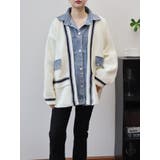 ニットドッキング デニムシャツジャケット/身頃ニット | LETee | 詳細画像3 