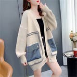 ニットカーディガン/デニムポケット付 | LETee | 詳細画像13 