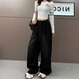 ワイドレッグパンツ/ポケット有 | LETee | 詳細画像1