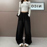 ワイドレッグパンツ/ポケット有 | LETee | 詳細画像3