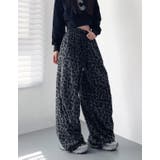 レオパード柄ワイドパンツ | LETee | 詳細画像2