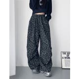 レオパード柄ワイドパンツ | LETee | 詳細画像4