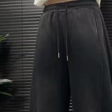 サイド切り替えスウェットパンツ オーバーサイズ | LETee | 詳細画像3