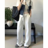 WHITE | デニムドッキングカットソー&パンツ/セットアップ | LETee