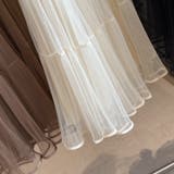 シフォンレースロングスカート/シアースカート | LETee | 詳細画像14 