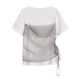 シフォンドッキングTシャツ | LETee | 詳細画像9