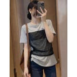 シフォンドッキングTシャツ | LETee | 詳細画像2