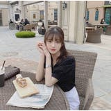 ブラウス シフォンドット柄 前ボタンブラウス | Lips | 詳細画像6