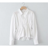 WHITE | バックリボンシャーリングシャツ | LETee