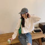 【再入荷!!】ショート丈パーカー ギャル へそ出し | Lips | 詳細画像12 