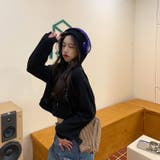 【再入荷!!】ショート丈パーカー ギャル へそ出し | Lips | 詳細画像19 