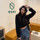 【再入荷!!】ショート丈パーカー ギャル へそ出し | Lips | 詳細画像20 