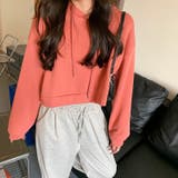 【再入荷!!】ショート丈パーカー ギャル へそ出し | Lips | 詳細画像7 