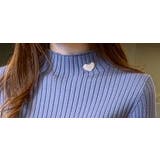 ハートポイントリブニットカットソー レディース トップス | Lips | 詳細画像10