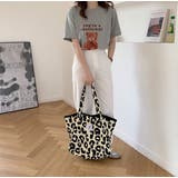 ヒョウ柄トートバッグ レオパード柄 トートバック | LETee | 詳細画像5