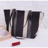 ストライプトートバッグ トートバック かばん | LETee | 詳細画像10