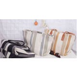 ストライプトートバッグ トートバック かばん | LETee | 詳細画像17