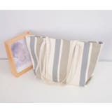 ストライプトートバッグ トートバック かばん | LETee | 詳細画像1