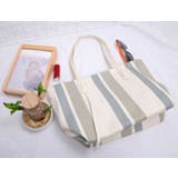 ストライプトートバッグ トートバック かばん | LETee | 詳細画像2