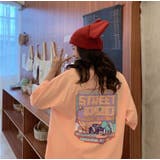 アメリカポップ古着風プリントTシャツ ビックシルエット 韓国ファッション | LETee | 詳細画像12
