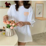 アメリカポップ古着風プリントTシャツ ビックシルエット 韓国ファッション | LETee | 詳細画像3