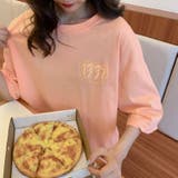 アメリカポップ古着風プリントTシャツ ビックシルエット 韓国ファッション | LETee | 詳細画像9