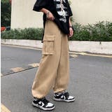 ダボダボカーゴパンツ ゆったり ウエストゴム | LETee | 詳細画像16 
