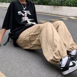 ダボダボカーゴパンツ ゆったり ウエストゴム | LETee | 詳細画像17 