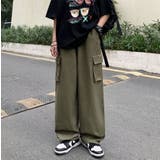 ダボダボカーゴパンツ ゆったり ウエストゴム | LETee | 詳細画像2 
