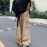 ダボダボカーゴパンツ ゆったり ウエストゴム | LETee | 詳細画像20 