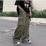 ダボダボカーゴパンツ ゆったり ウエストゴム | LETee | 詳細画像4 