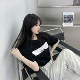 クロップド丈 へそ出し プリントTシャツ | LETee | 詳細画像4