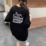 バックプリントTシャツ/ビッグシルエットT/韓国ファッション | LETee | 詳細画像17