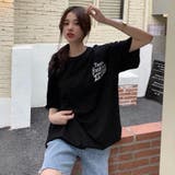 バックプリントTシャツ/ビッグシルエットT/韓国ファッション | LETee | 詳細画像18