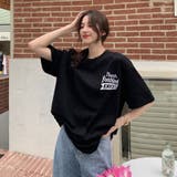 バックプリントTシャツ/ビッグシルエットT/韓国ファッション | LETee | 詳細画像19